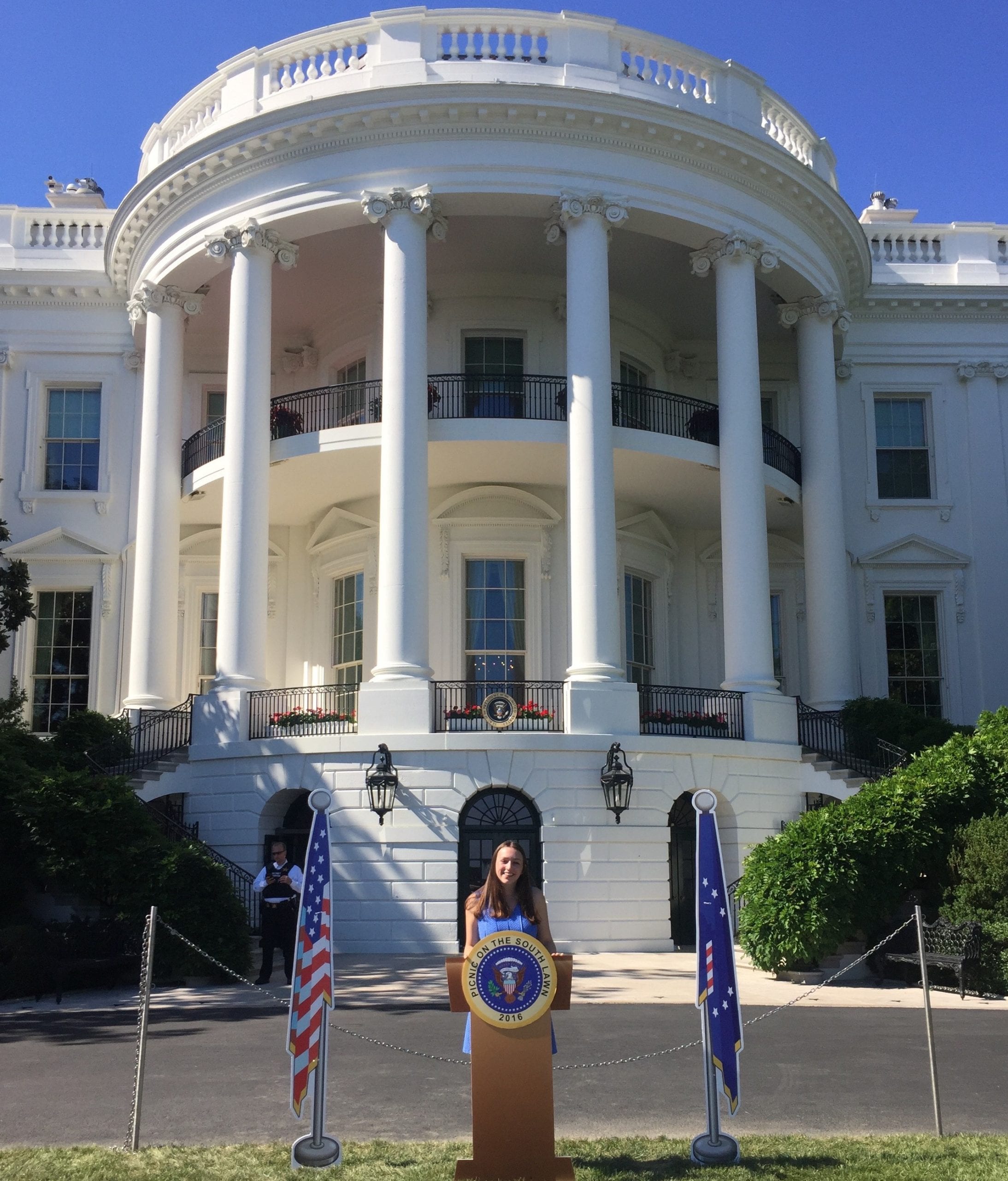 CCPA Summer Series Eleni Smitham '19 White House Internship